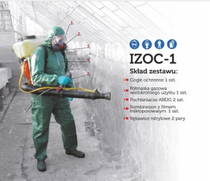 Indywidualny zestaw ochrony chemicznej IZOC-1