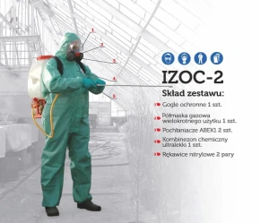 Indywidualny zestaw ochrony chemicznej IZOC-2
