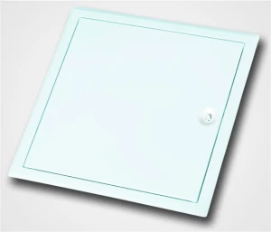 B1 Klapa rewizyjna z blachy stalowej z zamkiem czworokątnym 600x600 mm