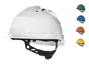 Kask budowlany regulowany Delta Plus Quartz Up IV