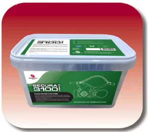 Zestaw Secura CHEM - A2P3 - półmaska Secura 3100